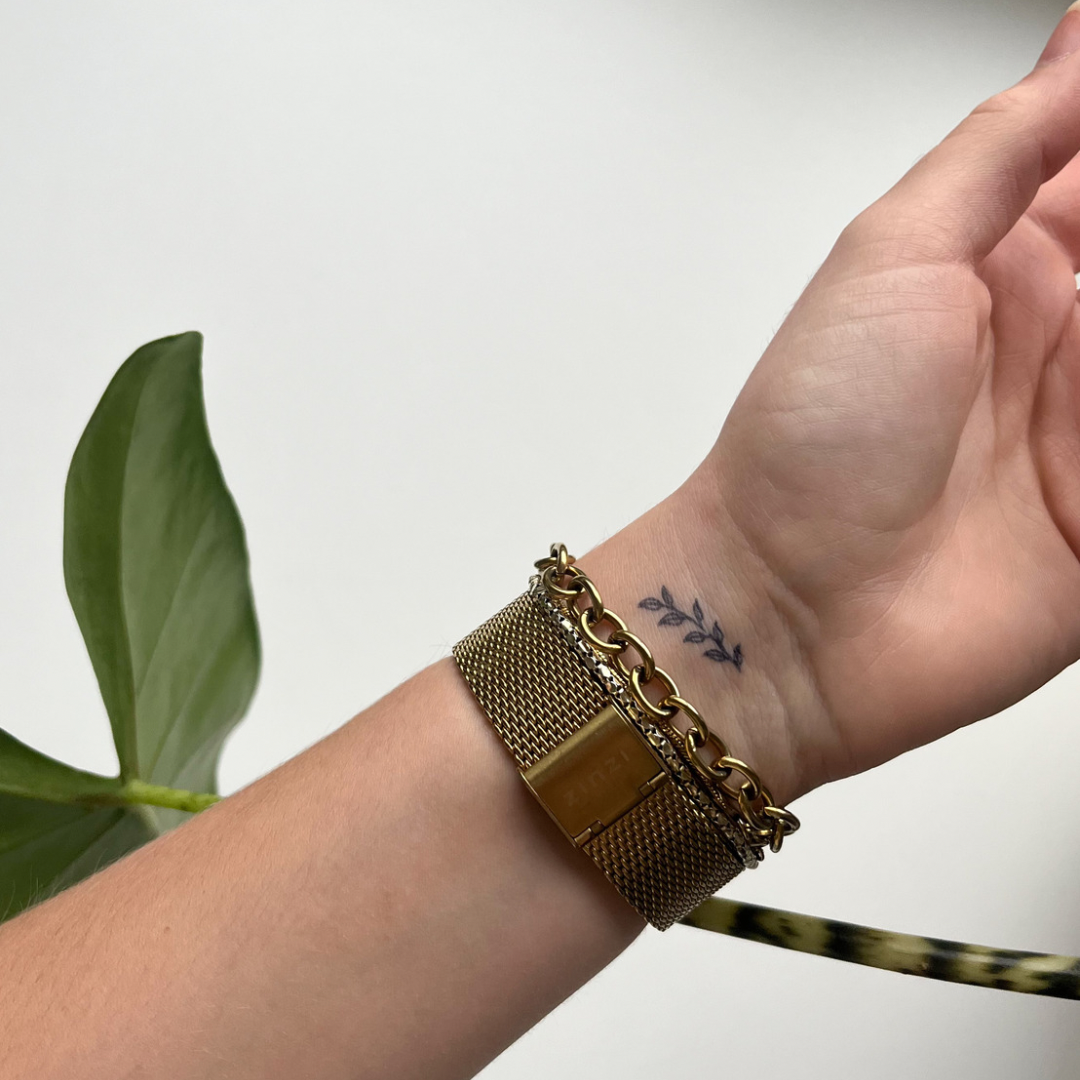 Temporäres Tattoo Pflanze