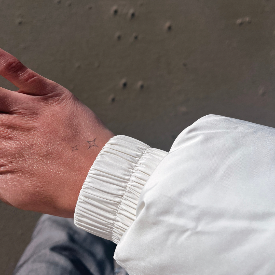 Temporäres Tattoo: Glitzer