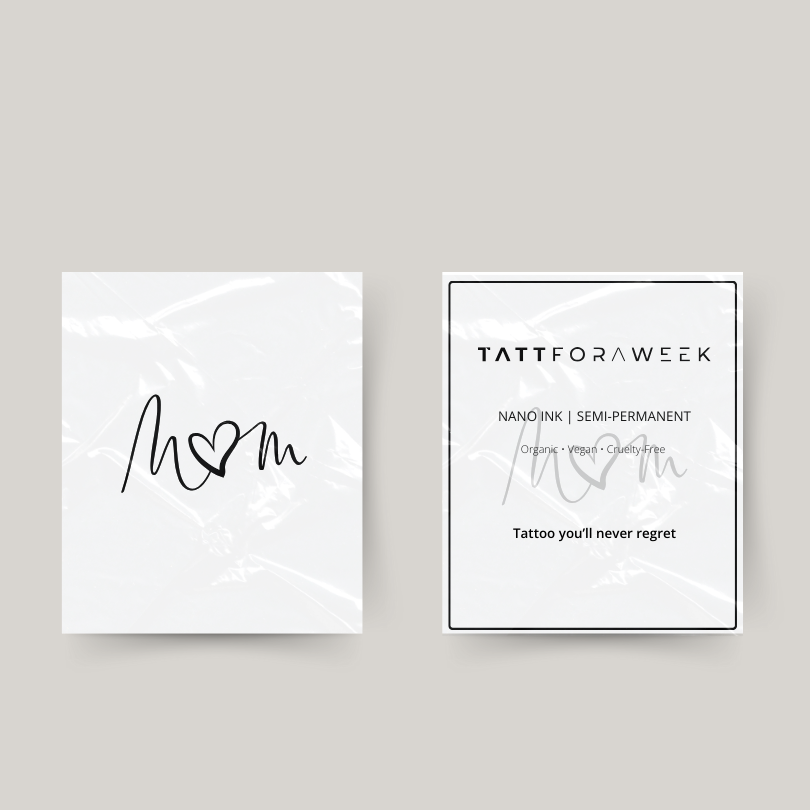 Temporäres Tattoo Mama