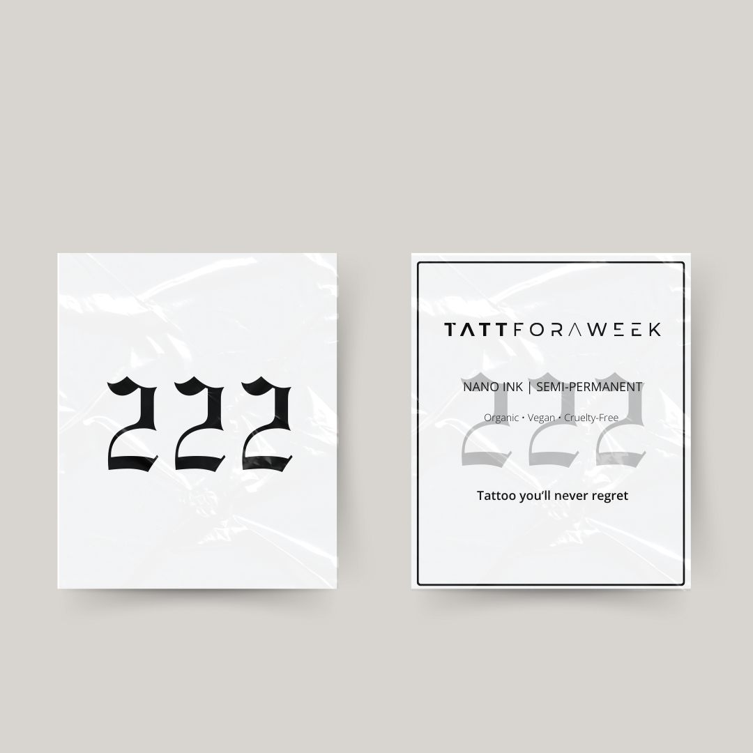 Temporäres Tattoo 222