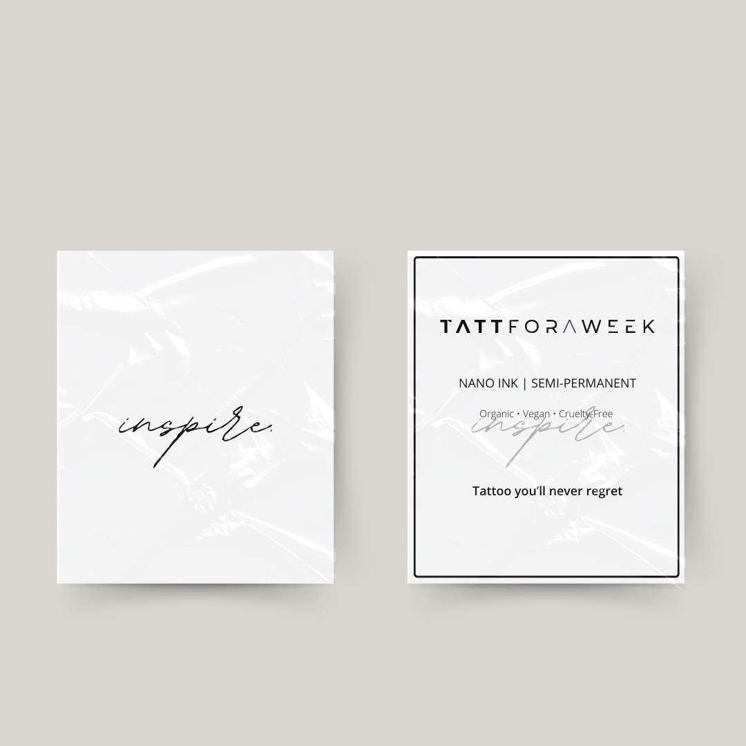 Temporäre Tattoos inspirieren