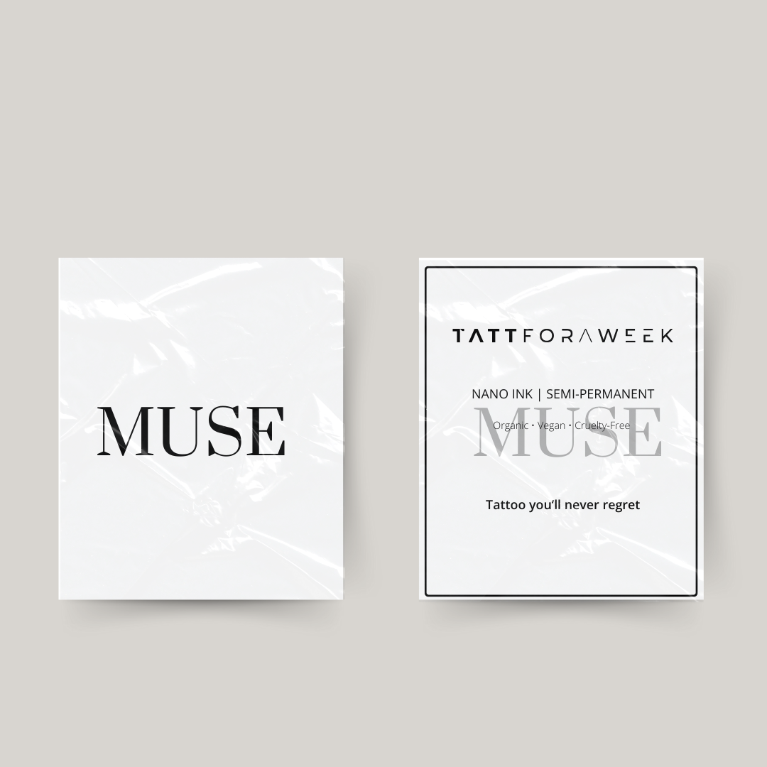 Temporäres Tattoo muse