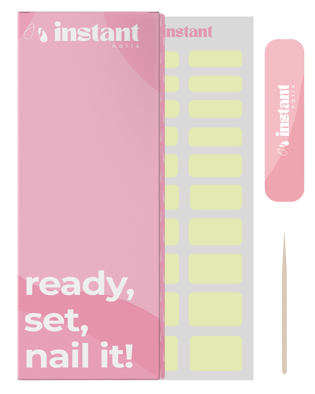 Nagelfolien Soft Lemon