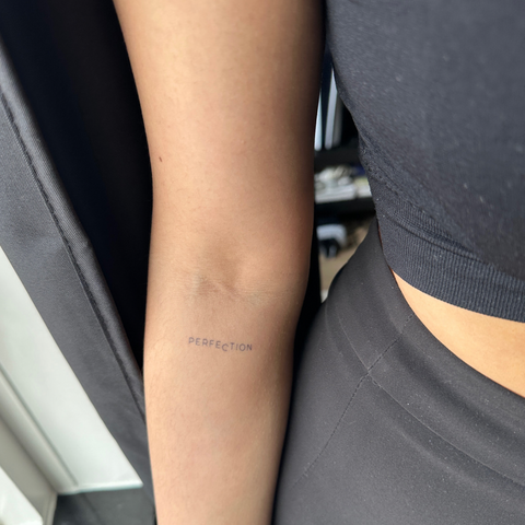 Temporäres Tattoo perfection