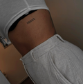 Temporäres Tattoo focus 