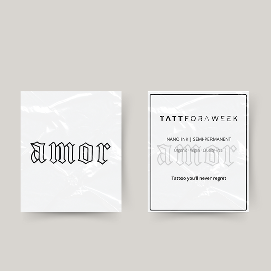 Temporäres Tattoo Amor ||
