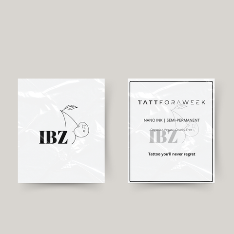 Temporäres Tattoo Ibiza