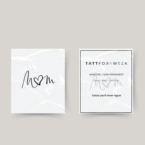 Temporäres Tattoo Mama