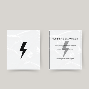 Temporäres Tattoo Blitz