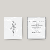 Geburtsblumen-Tattoo