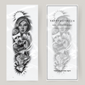 Fake-Tattoo-Ärmel-Glücksspiel