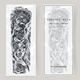 Klebetattoo sleeve totenkopf