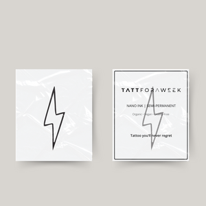 Temporäres Tattoo Blitz